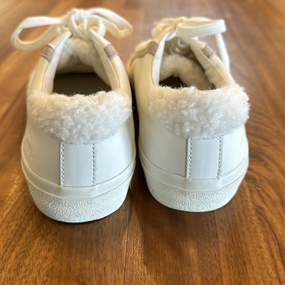 Madewell Sidewalk Low-Top Sneakers‎ in Leather: Sherpa Edition 7.5 - Picture 6 of 9